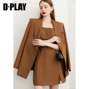 Slip dress   blazer suit set - Bian