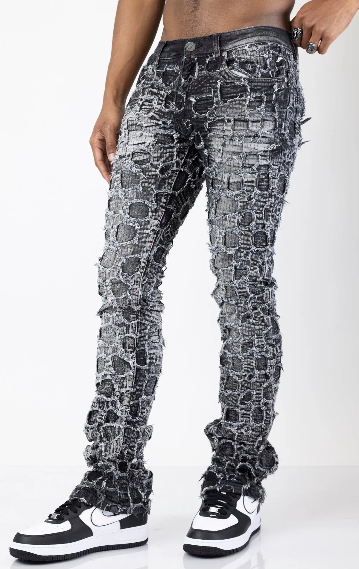 Stacked Layer Denim