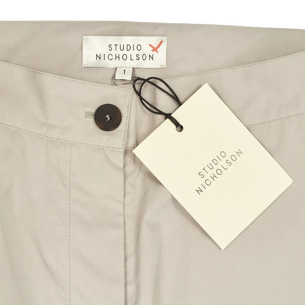 Studio Nicholson Natural Tapered Chinos