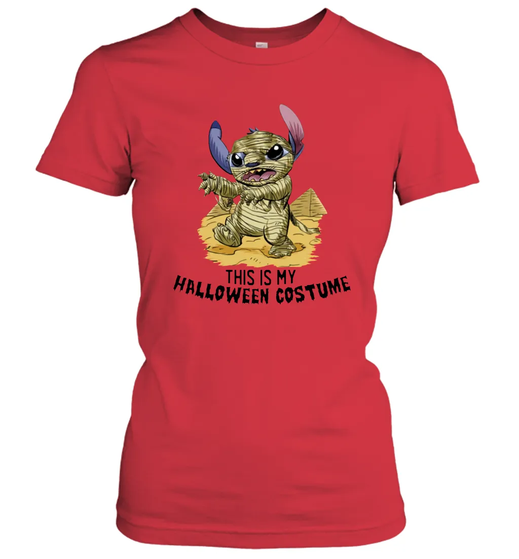 This Is My Halloween Costume Mummy Stitch Shirt Women's T-Shirt