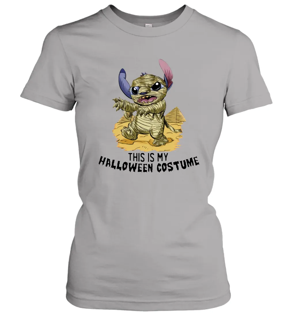 This Is My Halloween Costume Mummy Stitch Shirt Women's T-Shirt