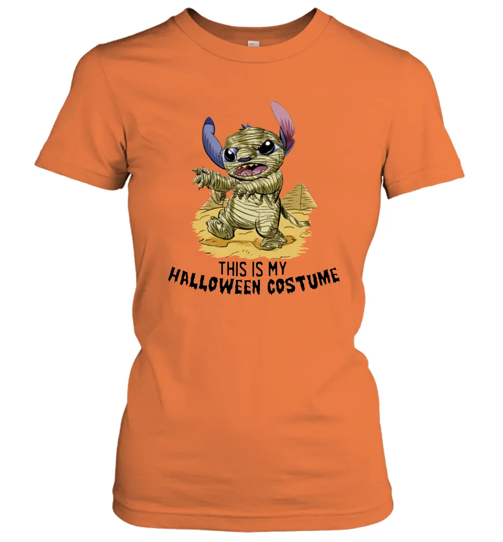 This Is My Halloween Costume Mummy Stitch Shirt Women's T-Shirt