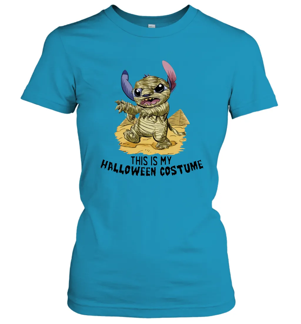 This Is My Halloween Costume Mummy Stitch Shirt Women's T-Shirt