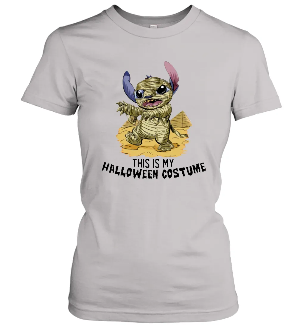This Is My Halloween Costume Mummy Stitch Shirt Women's T-Shirt