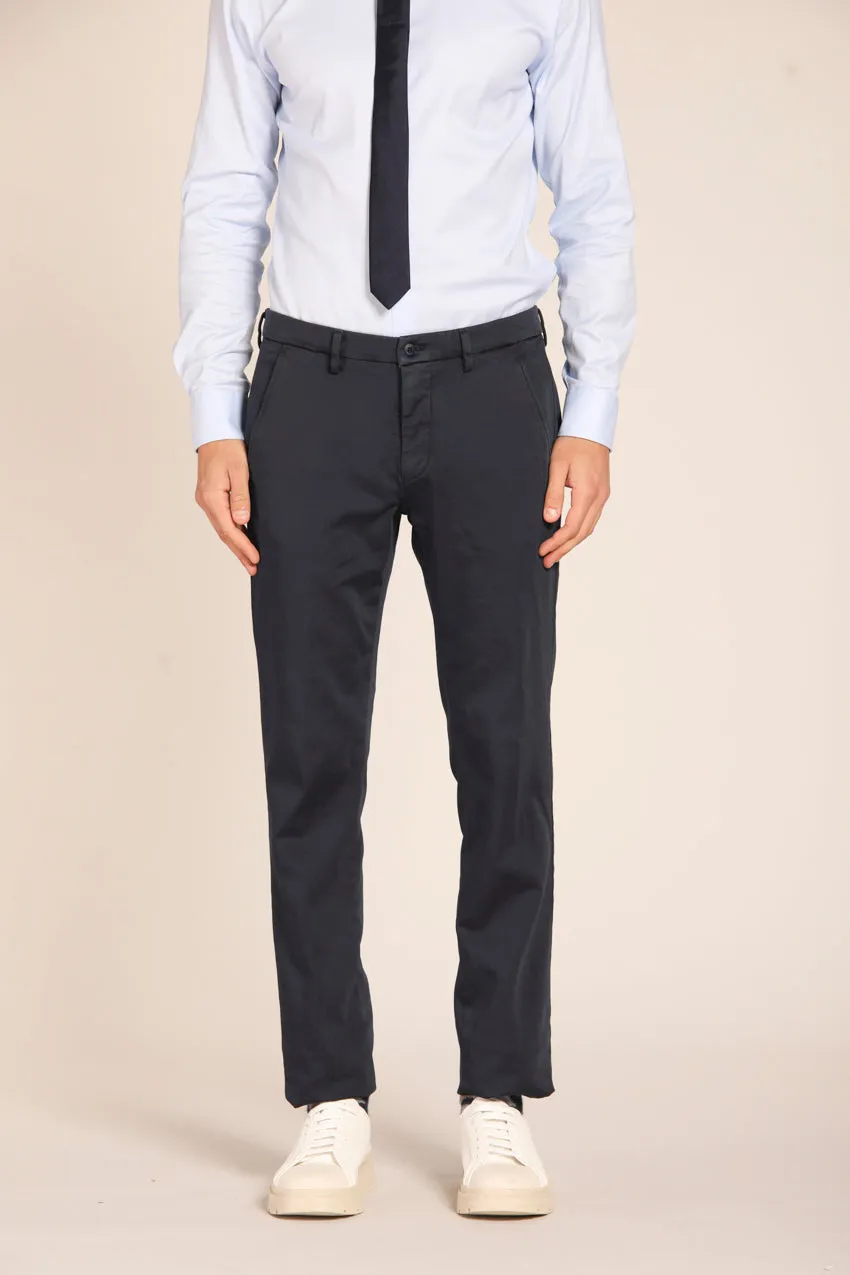 Torino Travel pantalone chino uomo in jersey active slim fit
