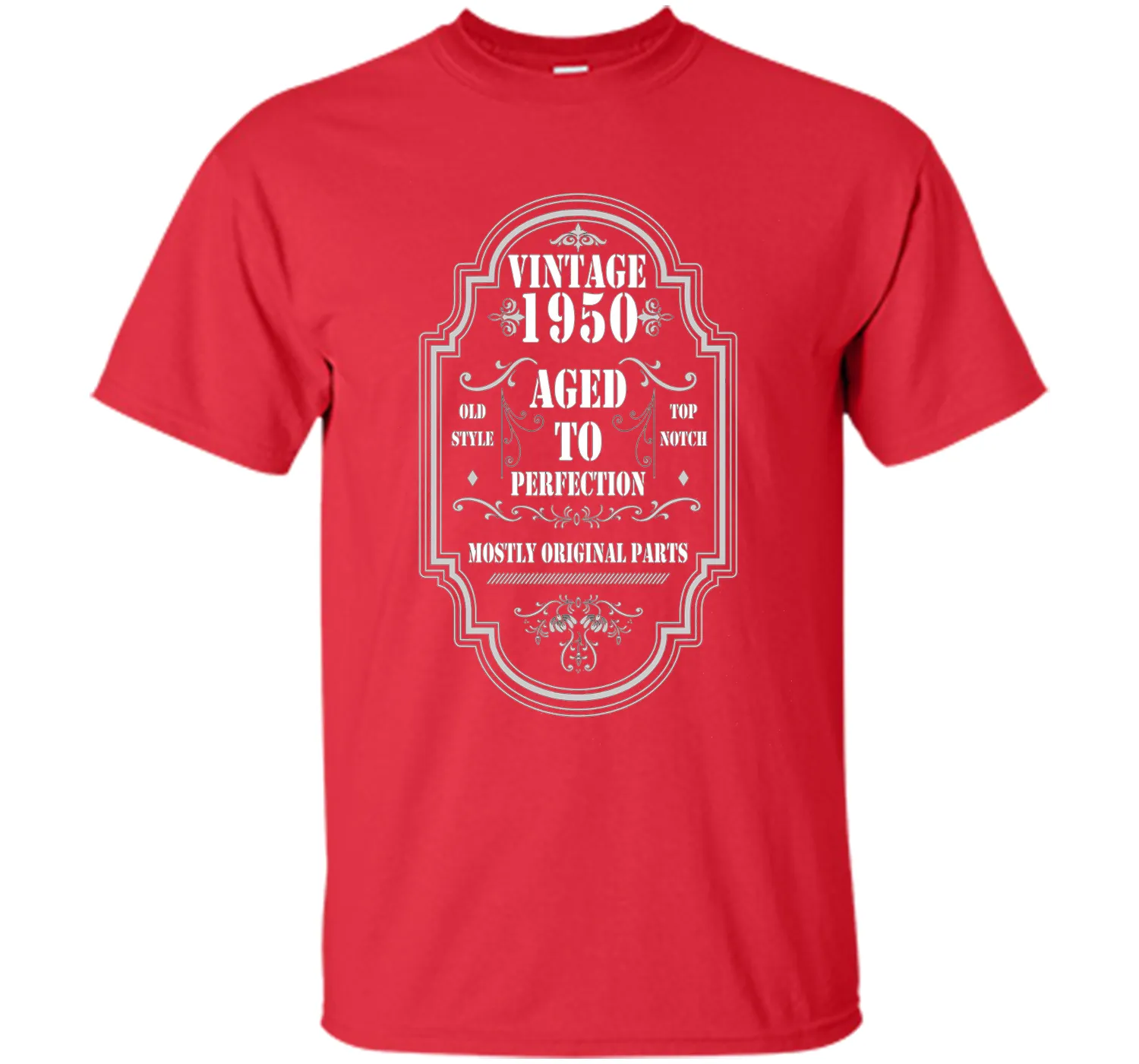 Vintage 1950 T-Shirt. Birthday Gifts For Women/Men