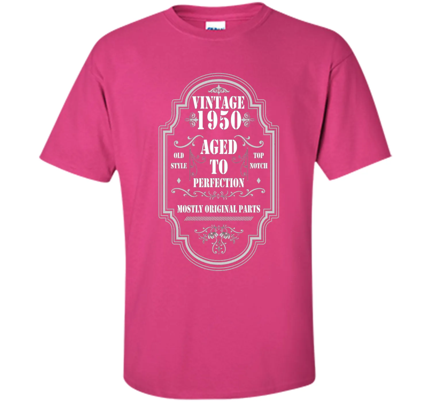 Vintage 1950 T-Shirt. Birthday Gifts For Women/Men