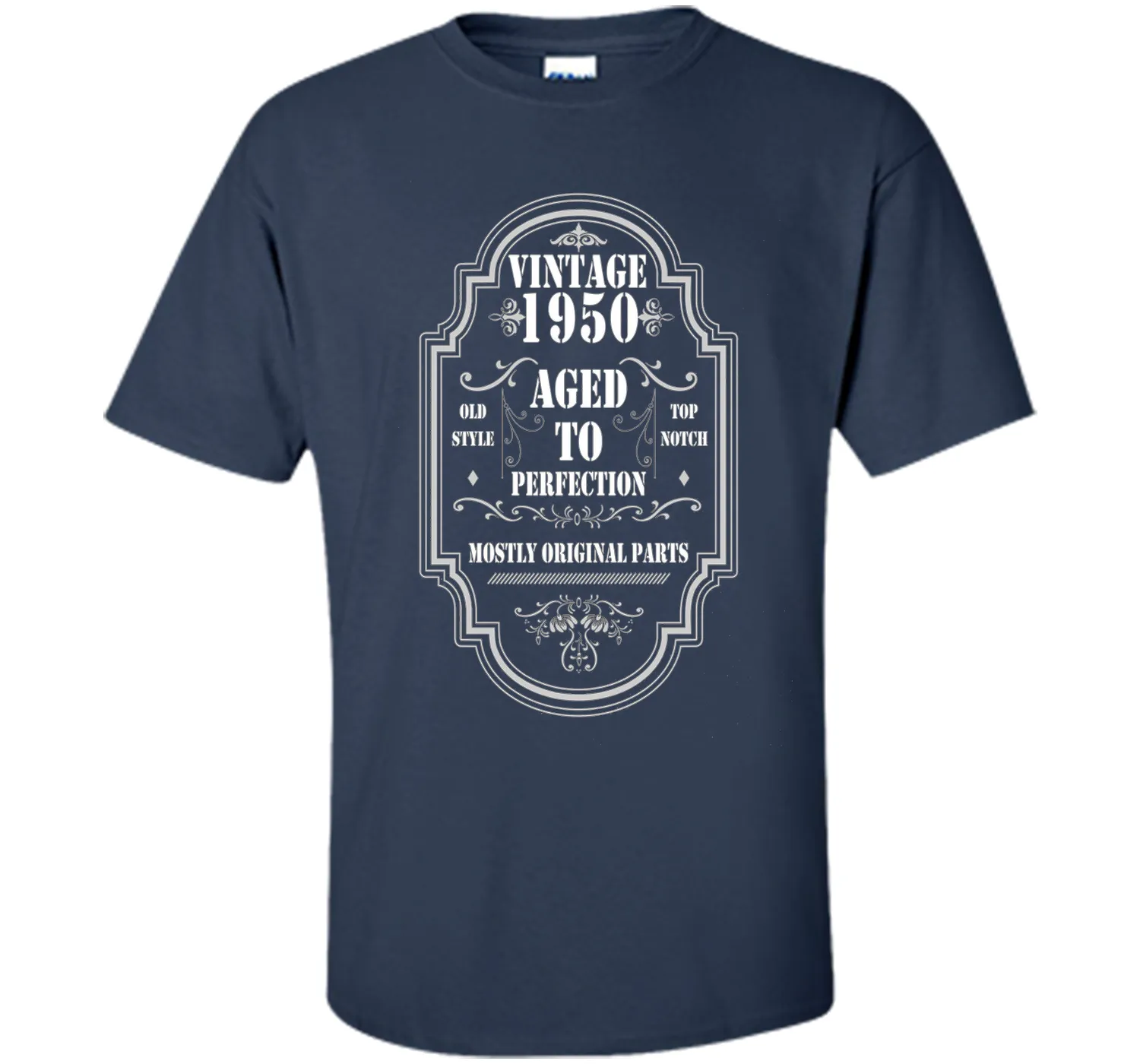 Vintage 1950 T-Shirt. Birthday Gifts For Women/Men