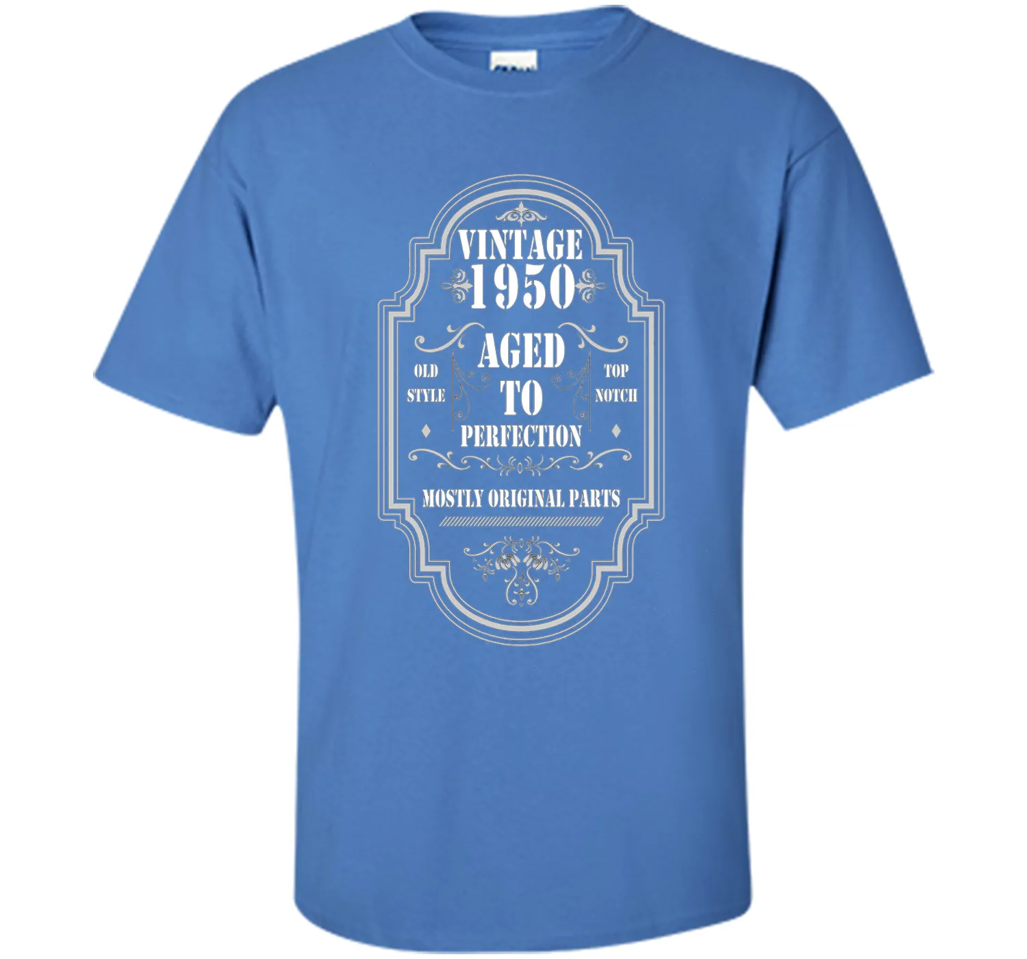 Vintage 1950 T-Shirt. Birthday Gifts For Women/Men