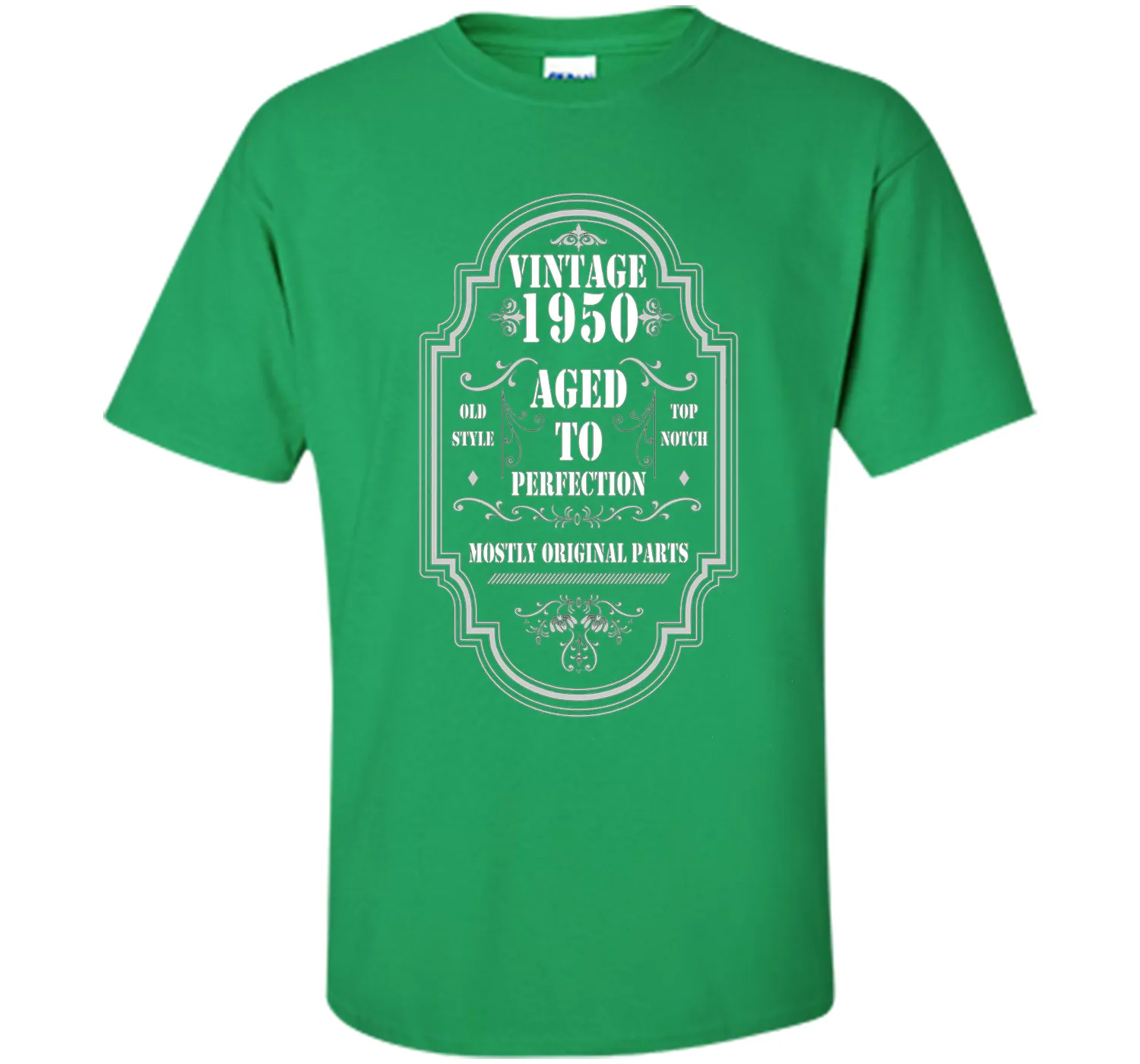 Vintage 1950 T-Shirt. Birthday Gifts For Women/Men