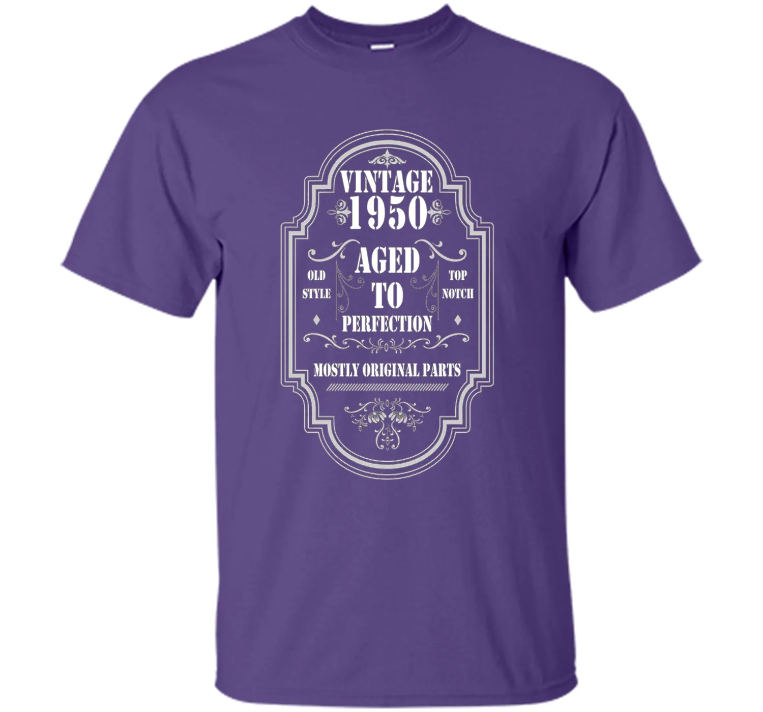 Vintage 1950 T-Shirt. Birthday Gifts For Women/Men