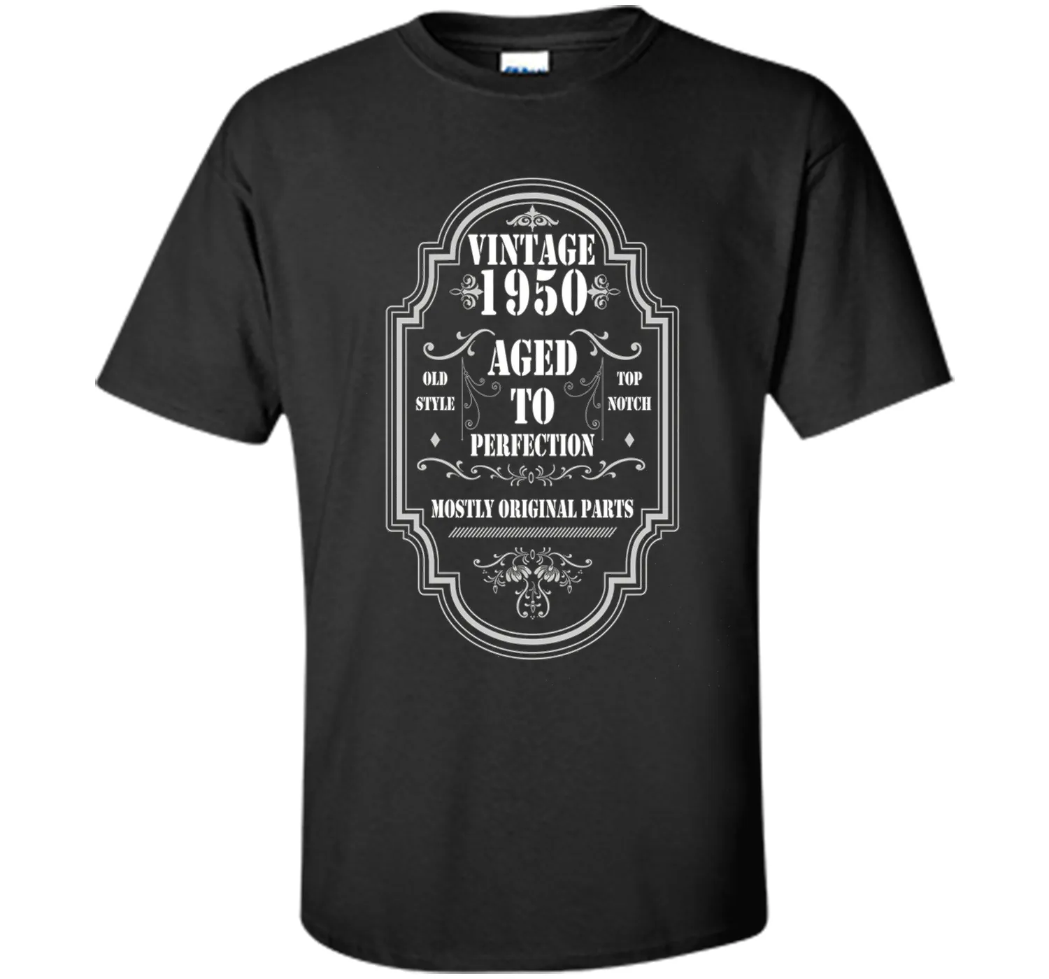 Vintage 1950 T-Shirt. Birthday Gifts For Women/Men