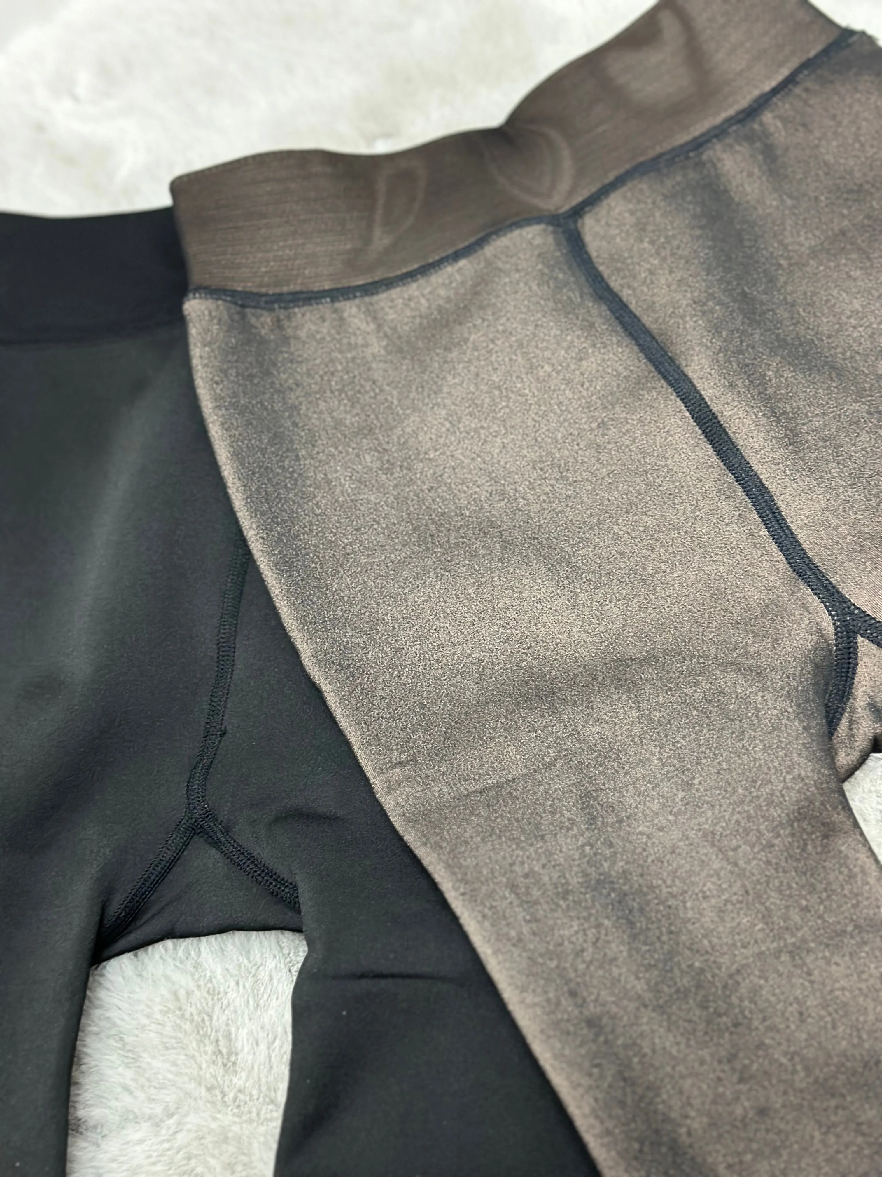 Women Warming Tights/Black-YM-71071 One