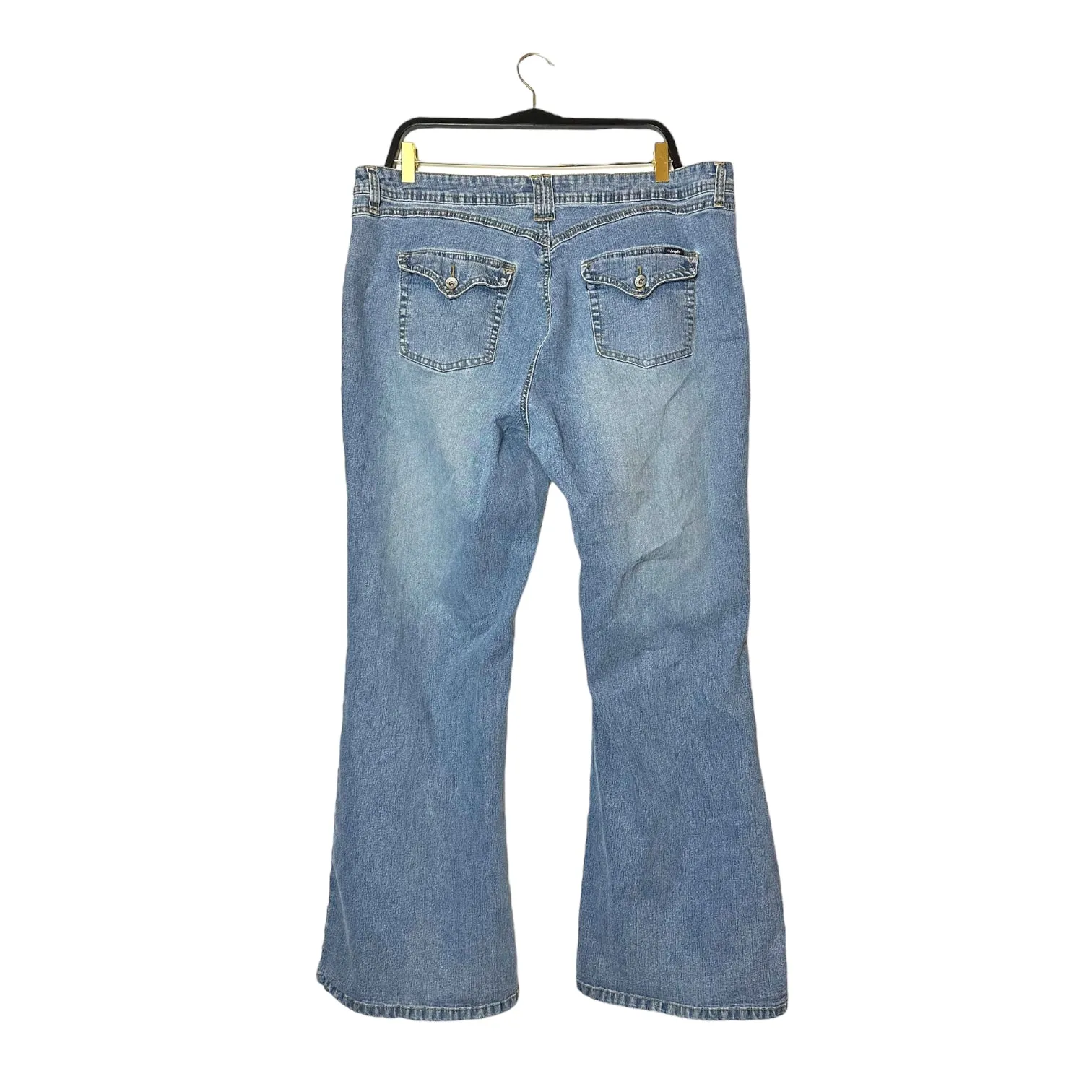 Y2K Butterfly Flare Jeans (2XL/3XL)